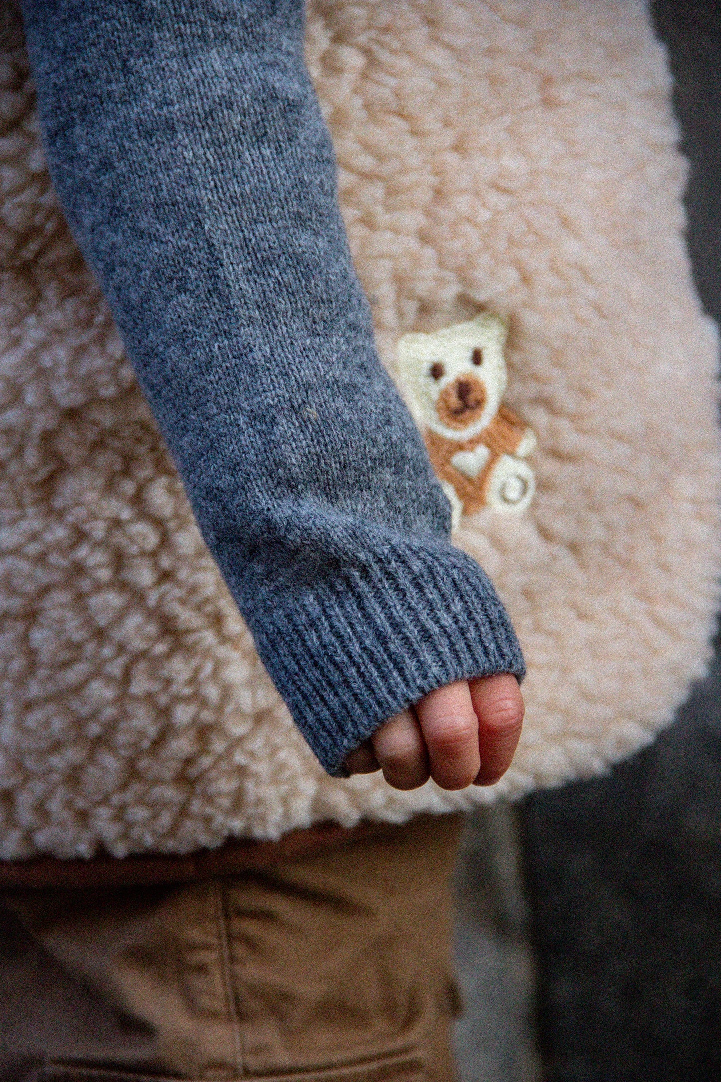 PEMBERTON MINI VEST - Warm and cozy kids wool vest from 100% Merino