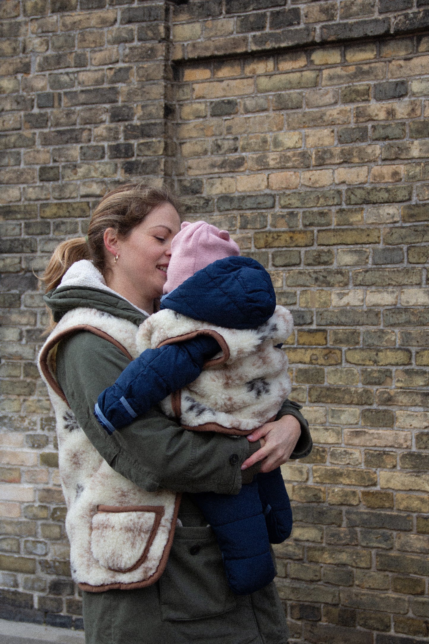 BURNIE MINI VEST - Warm and cozy kids wool vest from 100% Merino
