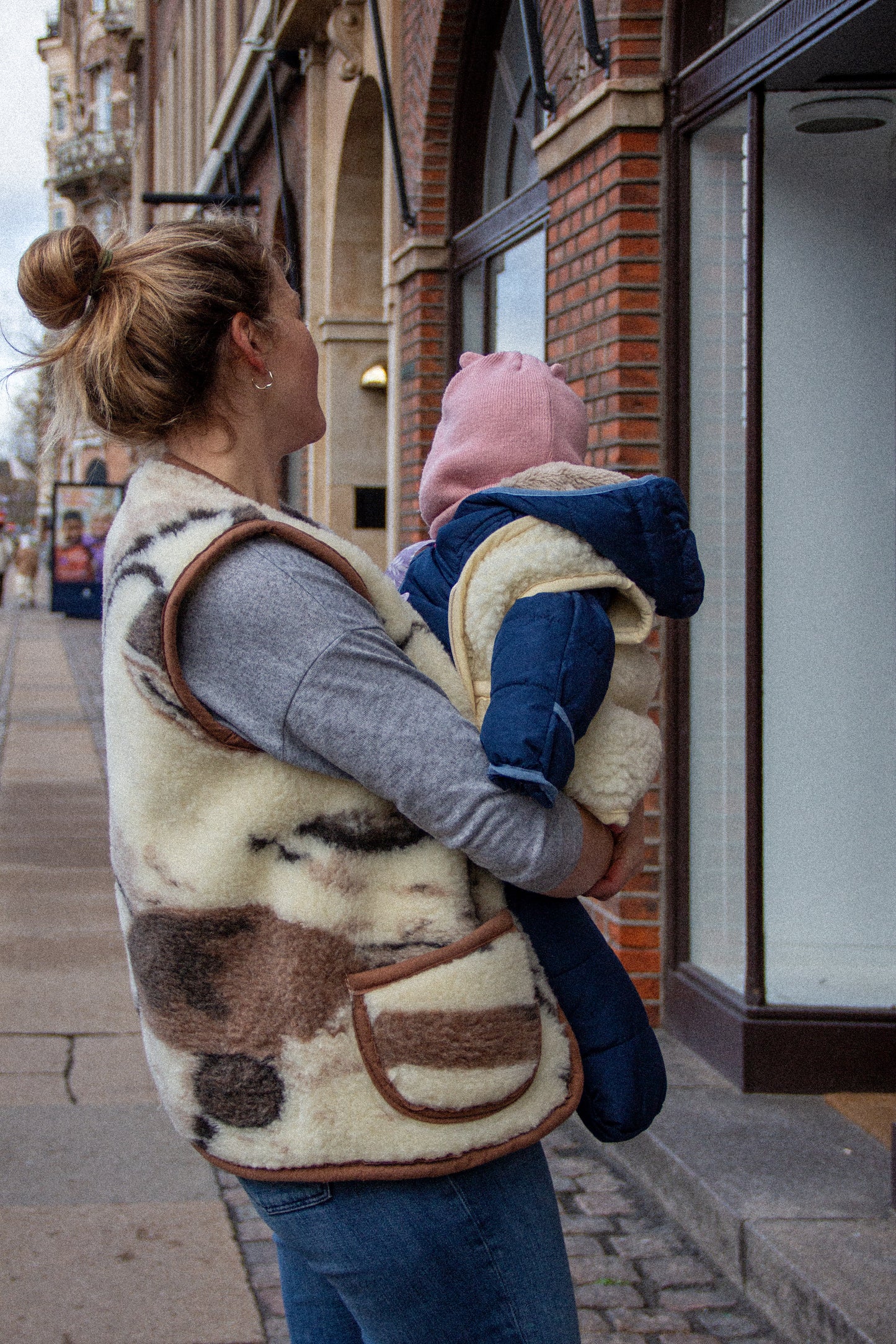 SYDNEY MINI VEST - Varm og hyggelig børne uld vest fra 100% Merinould