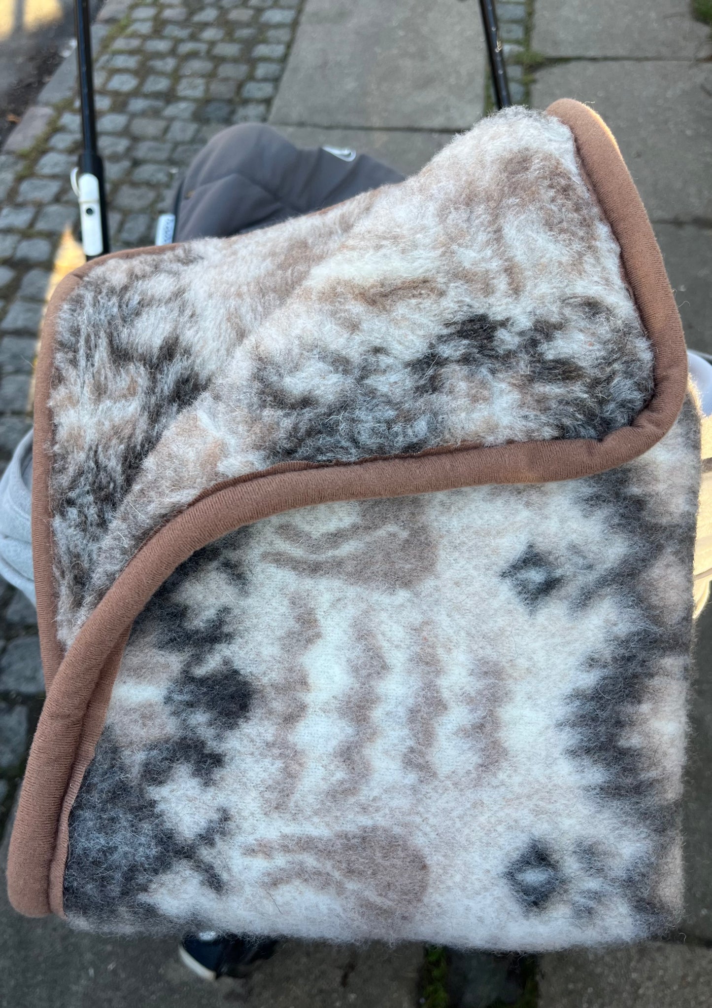 Merino Wool Multi-Use Mat & Comfort Layer - Size S, M, L - Baby Playmat - Dog Blanket - Bedside Rug - Sitting Pillow