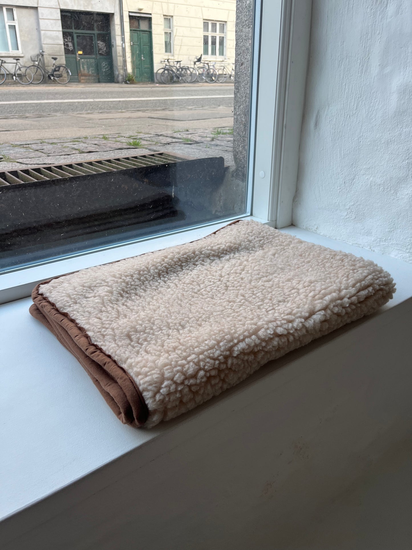 Teddy Merino Uld Babytæppe og Komfortlag - Creme Hvid eller Beige