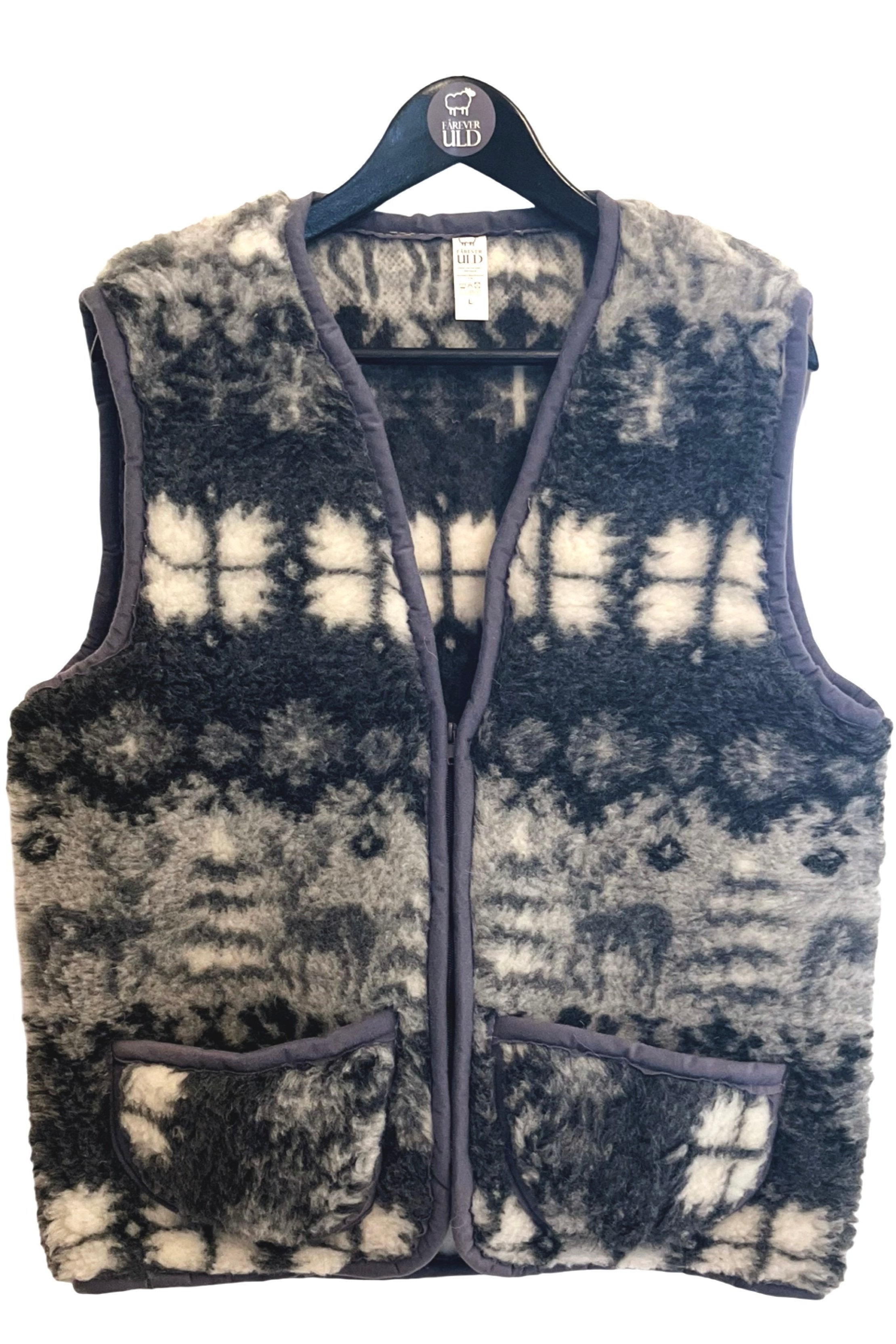 Shops NWT - Gray Vest - VERY VERY Warm - L